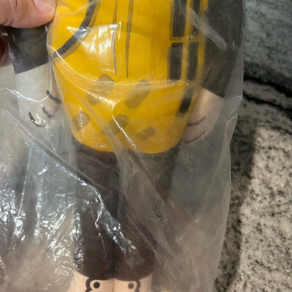 VINTAGE PLANTERS MR. PEANUT STUFFED DOLL - NEW IN ORIGINAL PACKAGING - Picture 3 of 9